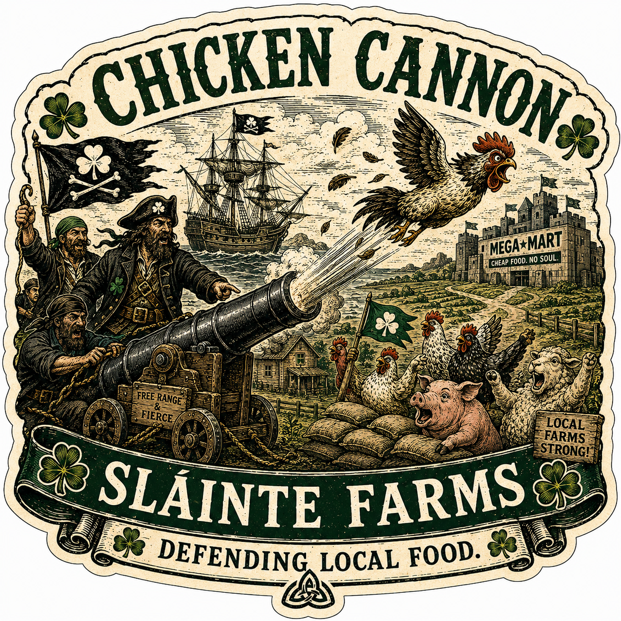 Chicken Cannon-MegaMart